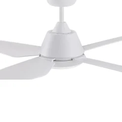 Beacon Lighting Loftventilatorer > Beacon LED-loftventilator Aria hvid lydløs 122 cm