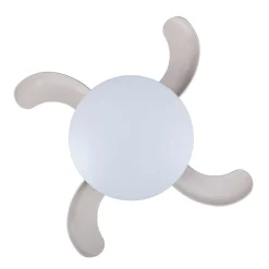 Loftventilatorer ^ Beacon Lighting Beacon LED-loftventilator Fanaway Orbit hvid Ø 91 cm støjsvag