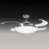 Beacon Lighting Loftventilatorer > Beacon loftventilator Fanaway Evo 2 med lys krom lydløs