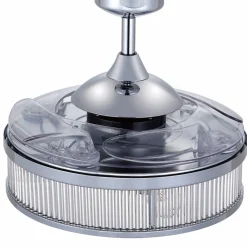 Beacon Lighting Loftventilatorer > Beacon loftventilatorlampe Fanaway Corbelle krom lydløs