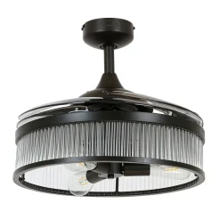 Beacon Lighting Loftventilatorer > Beacon loftventilator lys Fanaway Corbelle sort lydløs