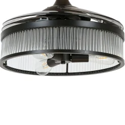 Beacon Lighting Loftventilatorer > Beacon loftventilator lys Fanaway Corbelle sort lydløs