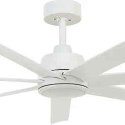 Loftventilatorer ^ Beacon Lighting Beacon loftventilator med lys Atlanta hvid 142 cm støjsvag