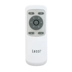 Loftventilatorer ^ Beacon Lighting Beacon loftventilator med lys Atlanta, sort, støjsvag