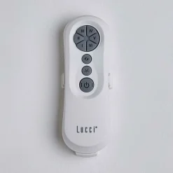 Loftventilatorer ^ Beacon Lighting Beacon loftventilator med lys Line, hvid, Ø 132 cm støjsvag
