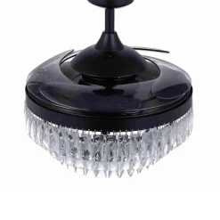 Beacon Lighting Loftventilatorer > Beacon loftventilator med lys Fanaway Veil sort lydløs