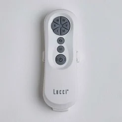 Loftventilatorer ^ Beacon Lighting Beacon loftventilator med lys Line sort 132 cm støjsvag