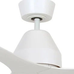 Loftventilatorer ^ Beacon Lighting Beacon loftventilator Whitehaven, hvid, DC, støjsvag, 142 cm