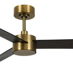 Beacon Lighting Loftventilatorer > Beacon ventilator med lys Climate IV messing/valnød lydløs