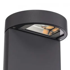 Gadebelysning ^ BEGA LED-gadelampe 99058 K3, grafit, støbt aluminium, glas