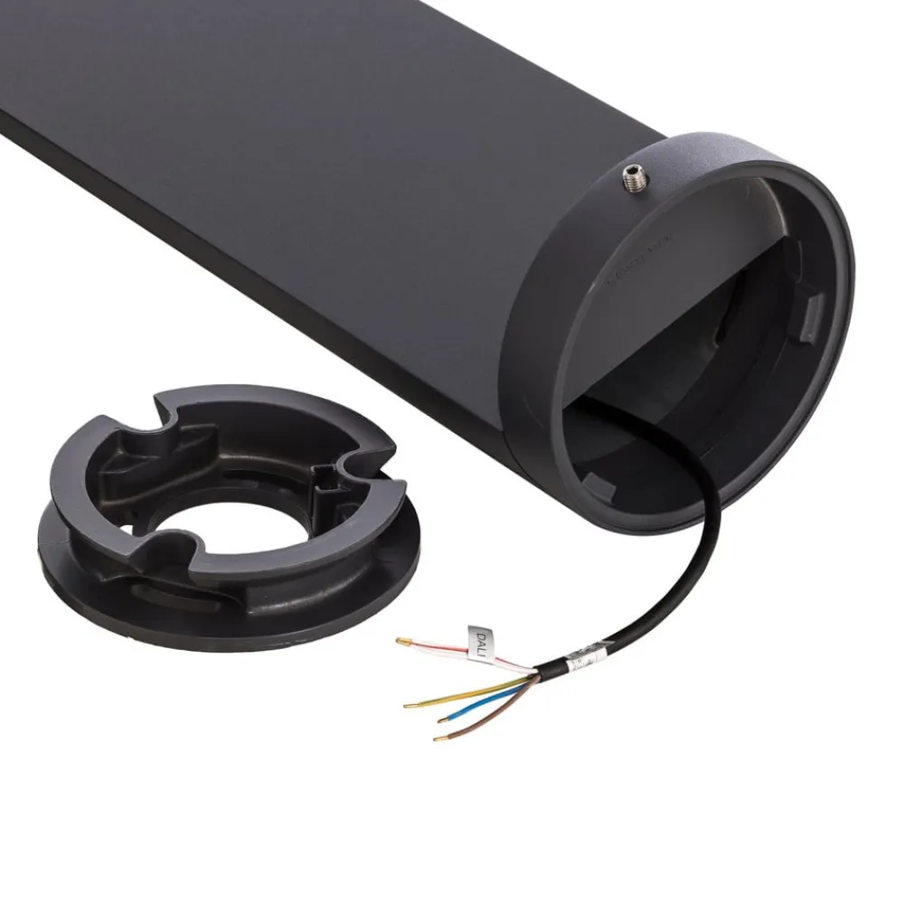 Gadebelysning ^ BEGA LED-gadelampe 99058 K3, grafit, støbt aluminium, glas