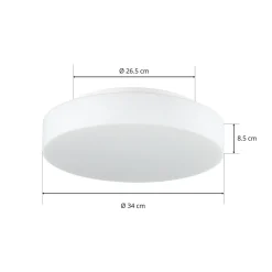 BEGA Loftlamper > 50651 LED-loftlampe opalglas 3.000K Ø34cm