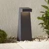 Sokkellamper ^ BEGA 77276 LED-sokkellampe, grafit, 3.000 K