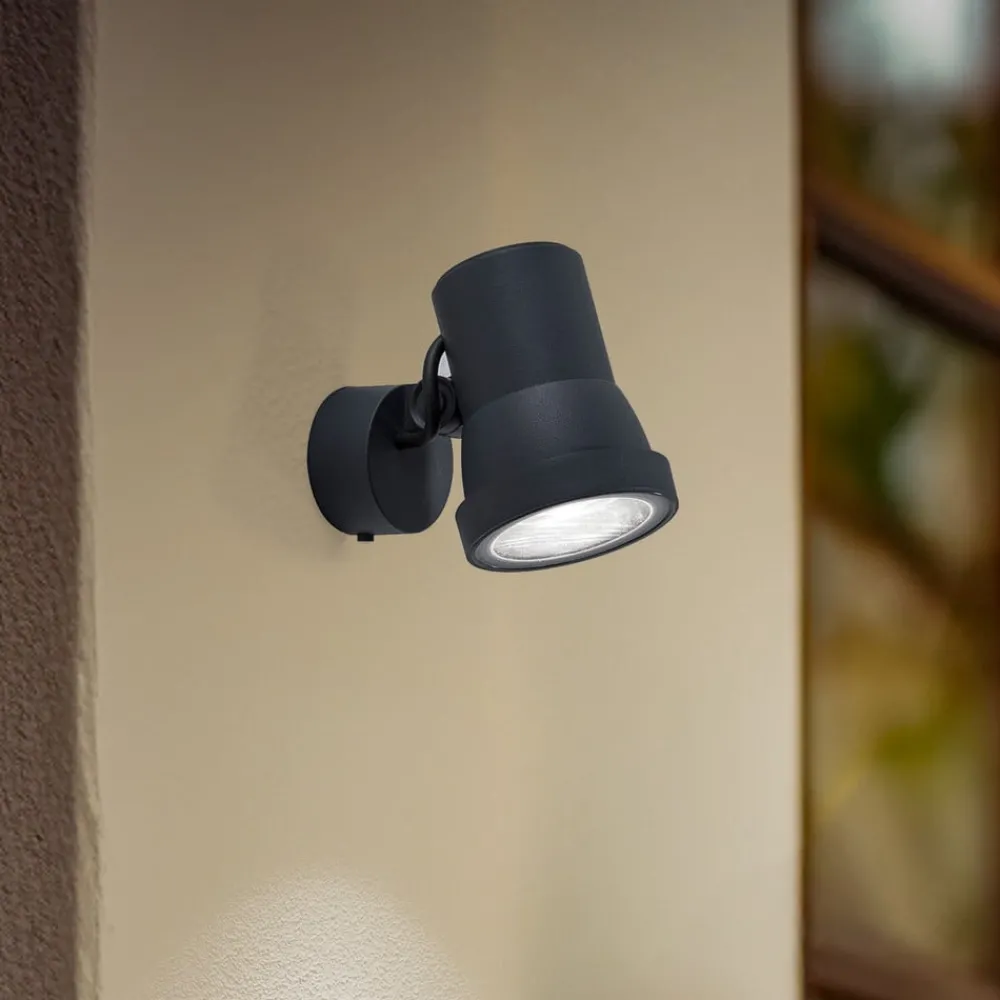 BEGA Udendørs Spot > LED-spotlight 84951 K3, on/off, grafit, støbt aluminium