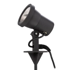 BEGA Udendørs Spot > udendørs spotlampe 85009, grafit, støbt aluminium, stik