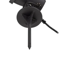 BEGA Udendørs Spot > udendørs spotlampe 85009, grafit, støbt aluminium, stik