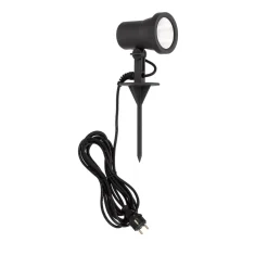 BEGA Udendørs Spot > udendørs spotlampe 85009, grafit, støbt aluminium, stik