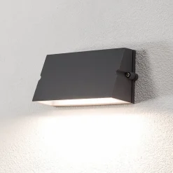 BEGA Væglamper > udendørs væglampe 24372, grafit, støbt aluminium, IP65
