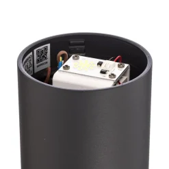 Gadebelysning ^ BEGA vejlampe 84417 K3, grafit, 3.000 K, støbt aluminium