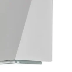 Væglamper ^ BEGA 78047 Væglampe trapez 3000K 9cm hvid 255lm