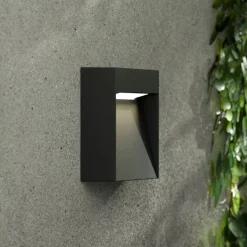 Væglamper ^ Lucande Bene - vidunderlig LED-væglampe til udendørs brug