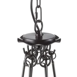 Pendellamper ^ ORION Bente lysekrone, 6 lyskilder