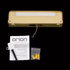 Væglamper|Væglamper ^ ORION Bernhard LED-væglampe, up-/downlight, messing