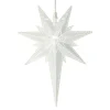 STAR TRADING Julepynt|Julestjerner > Betlehem dekostjerne af metal, hvid