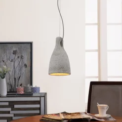 Lindby Pendellamper|Pendellamper > Beton pendellampen Lenna i grå