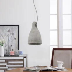 Lindby Pendellamper|Pendellamper > Beton pendellampen Lenna i grå