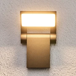 Lucande Væglamper > Bevægelig udendørs LED-væglampe Marius