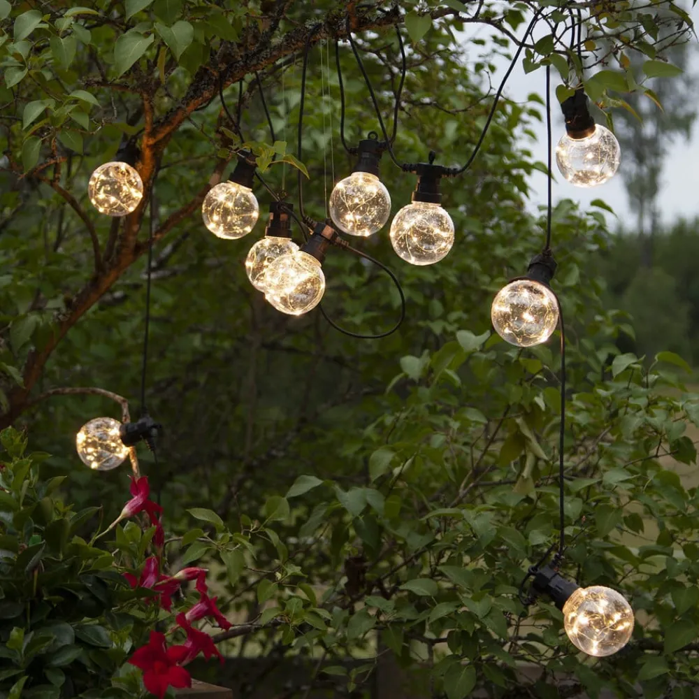 STAR TRADING Dekorationsbelysning > Big Circus Dew Drops LED-lyskæde, 10 lyskilder