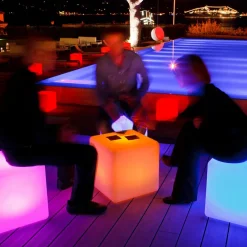 Smart&Green Dekorationsbelysning|Terrassebelysning > Big Cube - lysende terning - kan styres via app