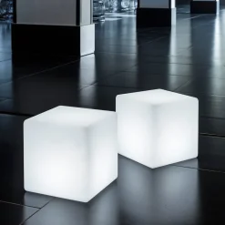 Smart&Green Dekorationsbelysning|Terrassebelysning > Big Cube - lysende terning - kan styres via app