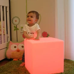 Smart&Green Dekorationsbelysning|Terrassebelysning > Big Cube - lysende terning - kan styres via app