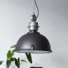Steinhauer Pendellamper > Bikkel hængelampe, Ø 42 cm, sort, metal, glas, E27