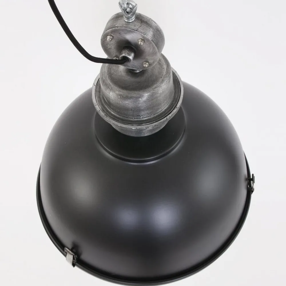 Steinhauer Pendellamper > Bikkel hængelampe, Ø 42 cm, sort, metal, glas, E27