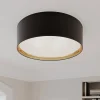 TK Lighting Loftlamper > Bilbao loftslampe, sort/guld, Ø 60 cm