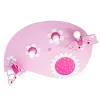 Elobra Loftlamper > Blad natsværmer loftlampe i rosa, 4 lyskilder