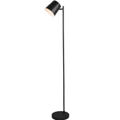 Reality Leuchten Gang|Gulvlamper > Blake LED-gulvlampe med batteri, kan dæmpes, sort