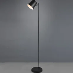 Reality Leuchten Gang|Gulvlamper > Blake LED-gulvlampe med batteri, kan dæmpes, sort