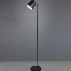 Reality Leuchten Gang|Gulvlamper > Blake LED-gulvlampe med batteri, kan dæmpes, sort