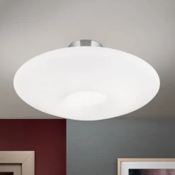 ORION Loftlamper > Blanc loftlampe, opalglas, mat nikkel
