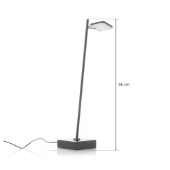 Arbejdsrum/Kontor ^ Freelight Block LED-bordlampe, dæmpbar, sort