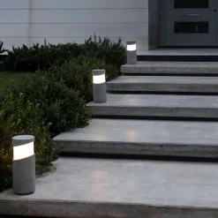 Sokkellamper ^ FARO BARCELONA Block sokkellampe i beton