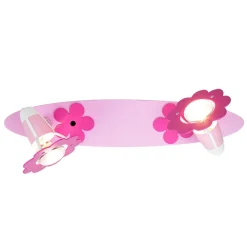 Elobra Loftlamper > Blomst loftlampe, rosa, panel, 2 lyskilder