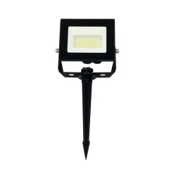 Heitronic Udendørs Spot > Bolton 2.0 LED-projektør, 10 W, jordspyd, stik