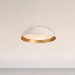Udendørs Loftlamper ^ Carpyen Boop! LED udendørs loftlampe Ø37cm hvid/guld