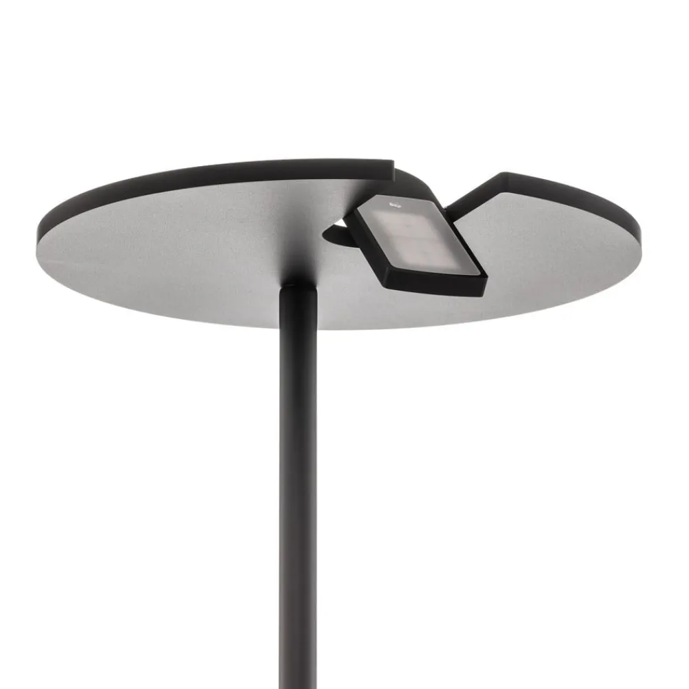 BOPP Gulvlamper|Gulvlamper > Share LED-uplight med læselampe, sort