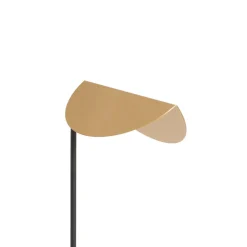Opviq Arbejdsrum/Kontor|Bordlamper > Bordlampe Corner, sort/guld, højde 57 cm, E14